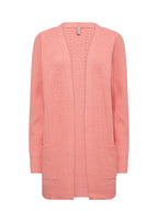 Kanita 13 Cardigan Women Peach Pink Melange Soyaconcept