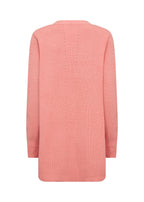 Kanita 13 Cardigan Women Peach Pink Melange Soyaconcept