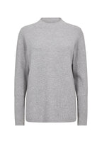 Kanita 4 Polo Dam Light Grey Melange Soyaconcept