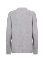 Kanita 4 Polo Dam Light Grey Melange Soyaconcept