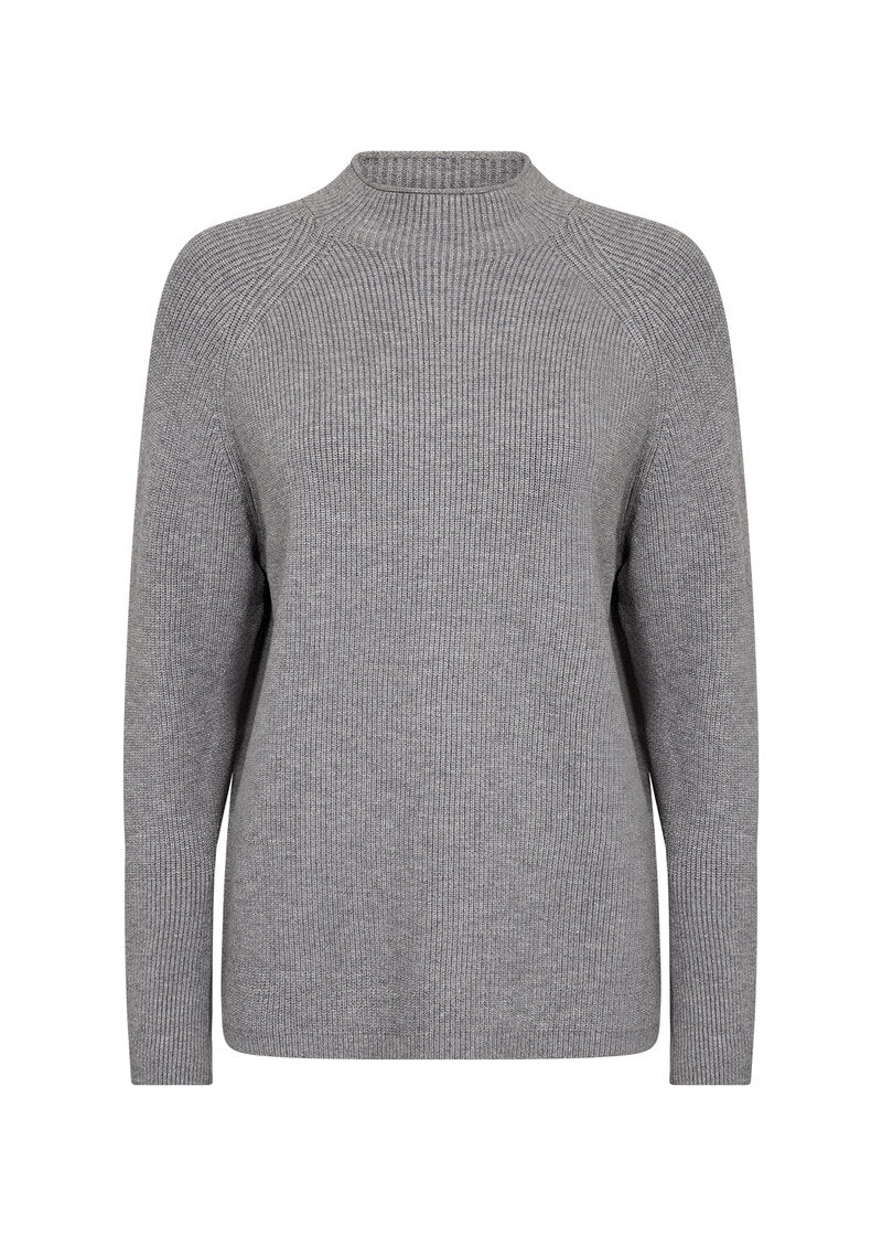 Kanita 4 Polo Women's Medium Grey Melange Soyaconcept