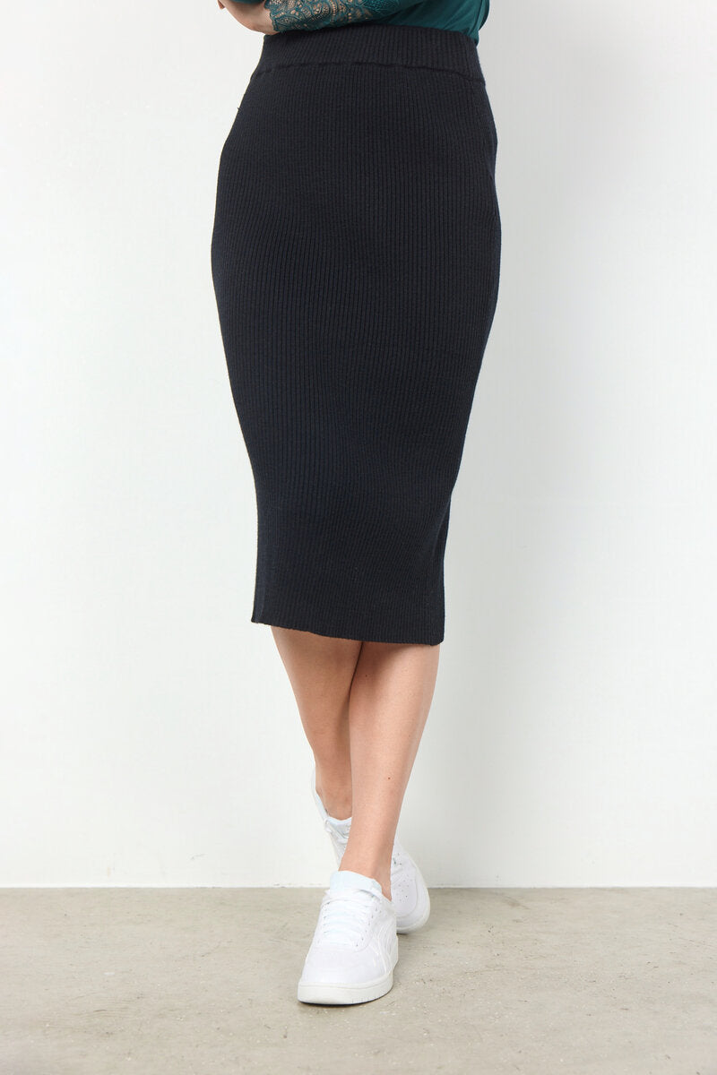 Kanita 9 Skirt Women Black Soyaconcept