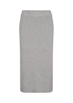 Kanita 9 Kjol Dam Light Grey Melange Soyaconcept