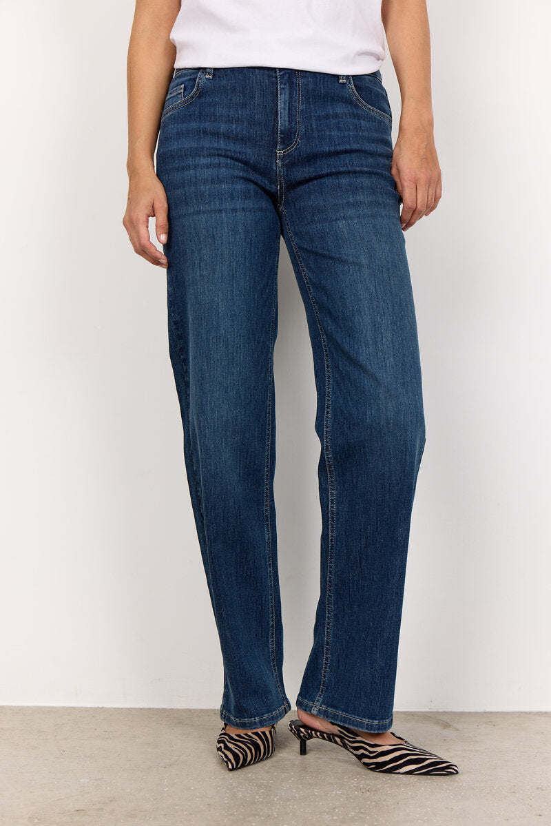 Kimberly 34-B Dam Dark Blue Denim Soyaconcept