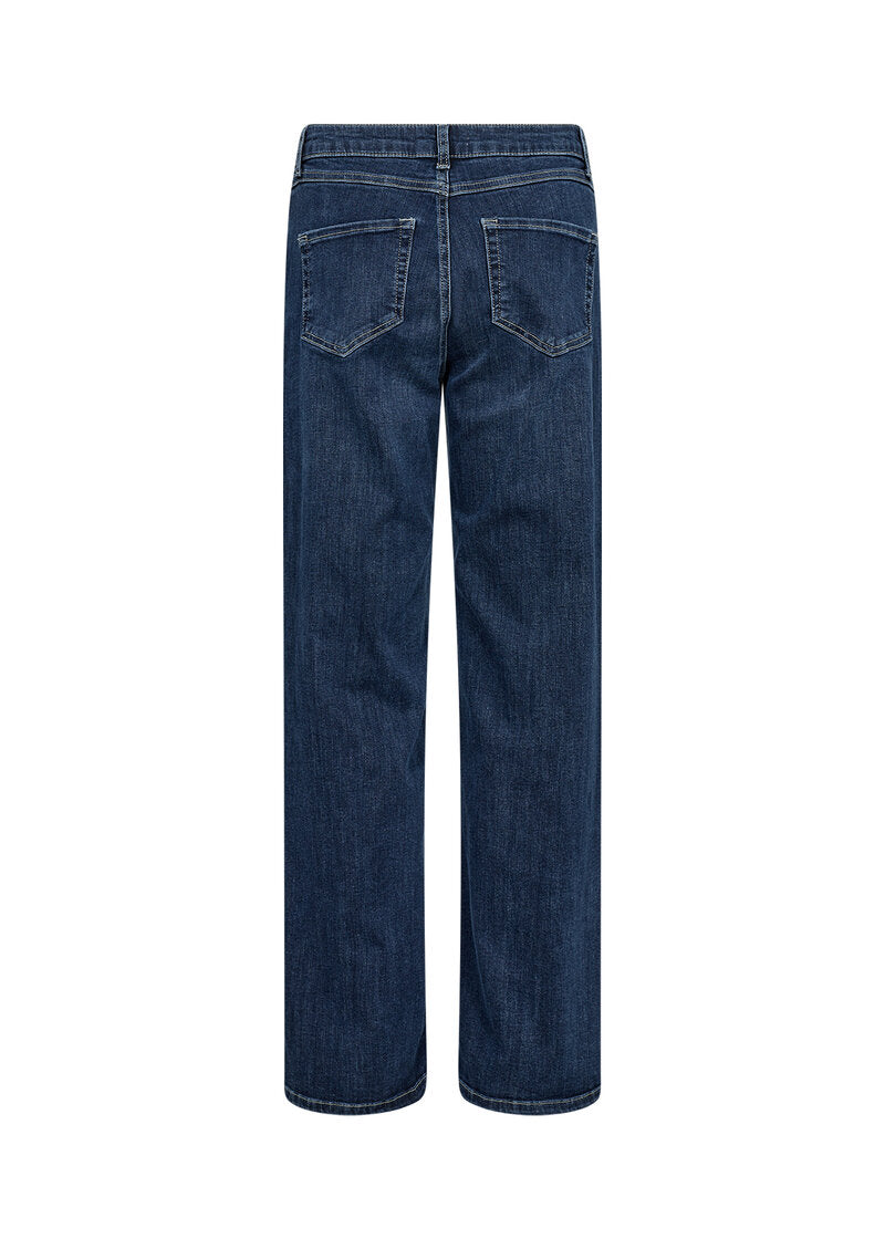 Kimberly 34-B Dam Dark Blue Denim Soyaconcept