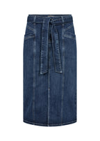 Kimberly Kjol Dam Dark Blue Denim Soyaconcept