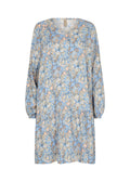 Kraka Dress Women Bright Blue Combi Soyaconcept