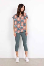 Leana 1 Topp Dam Dusty Red Combi Soyaconcept