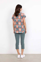 Leana 1 Topp Dam Dusty Red Combi Soyaconcept