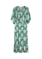 Leana 2 Dress Women Green Combi Soyaconcept