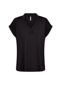 Marica 278 V-ringad T-shirt Dam Black Soyaconcept