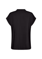 Marica 278 V-ringad T-shirt Dam Black Soyaconcept