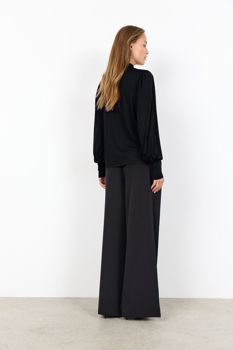 Marica 344 Blus Dam Black Soyaconcept