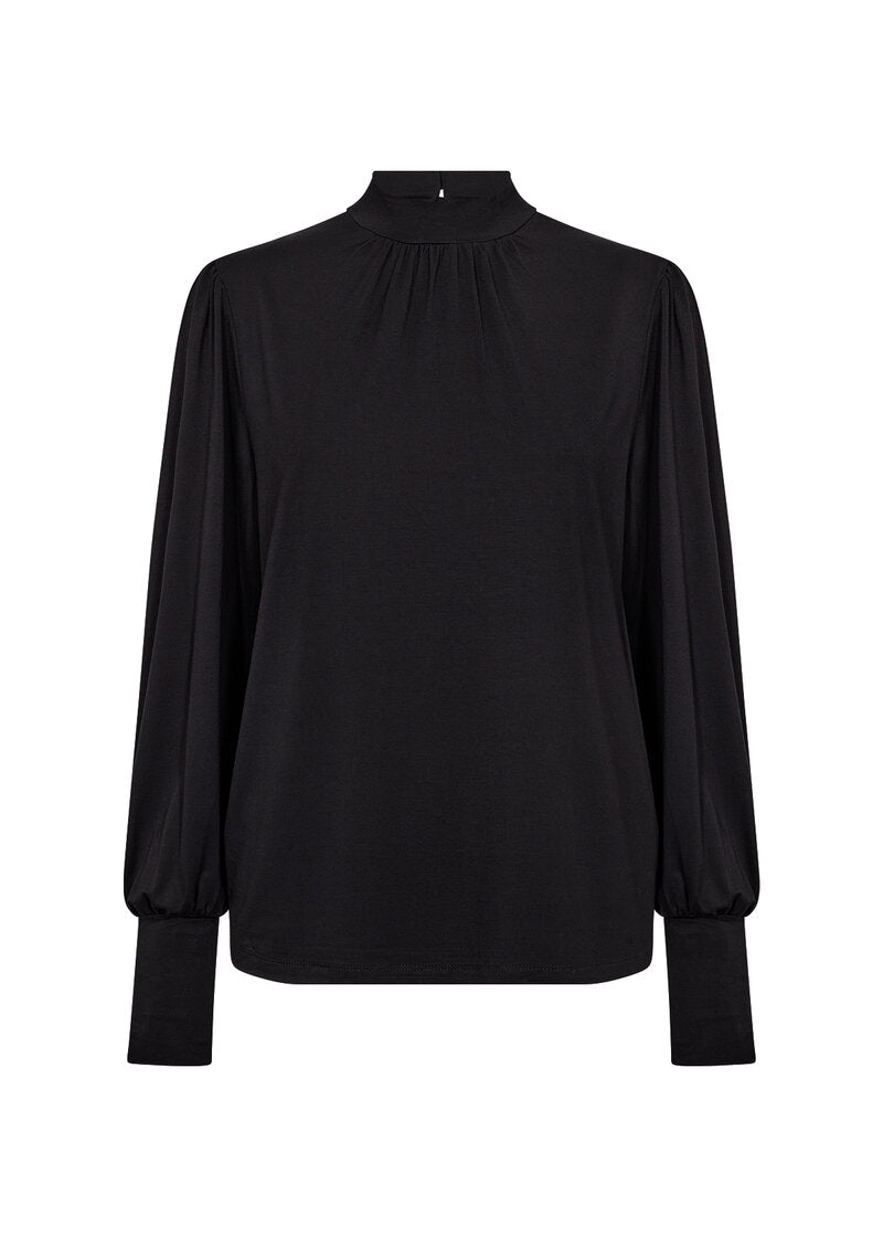 Marica 344 Blus Dam Black Soyaconcept