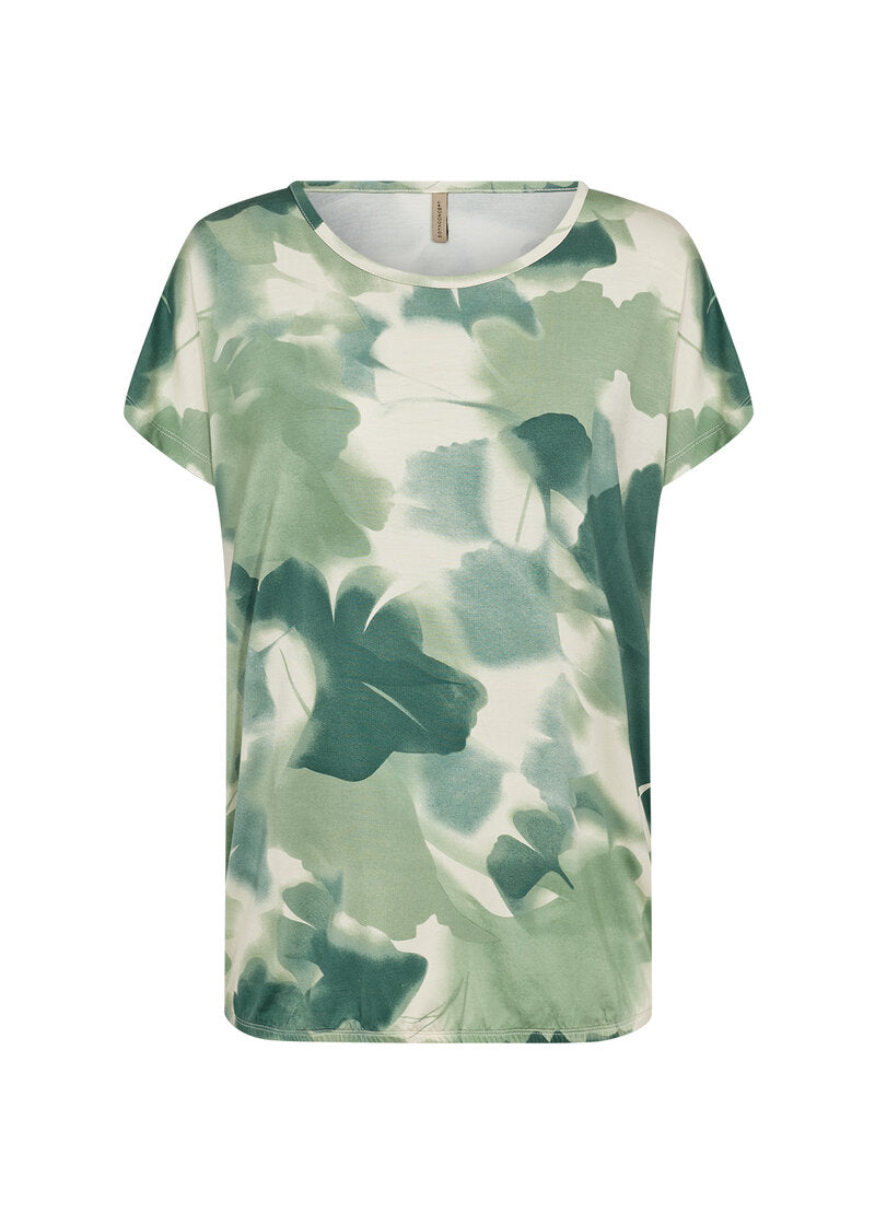 Marica 350 Women's T-Shirt Frosty Spruce Combi Soyaconcept