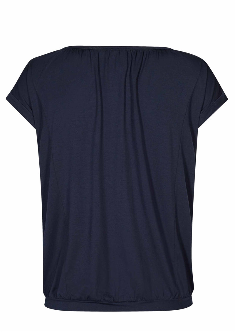 Marica T-shirt Dam Mörkblå - Soyaconcept
