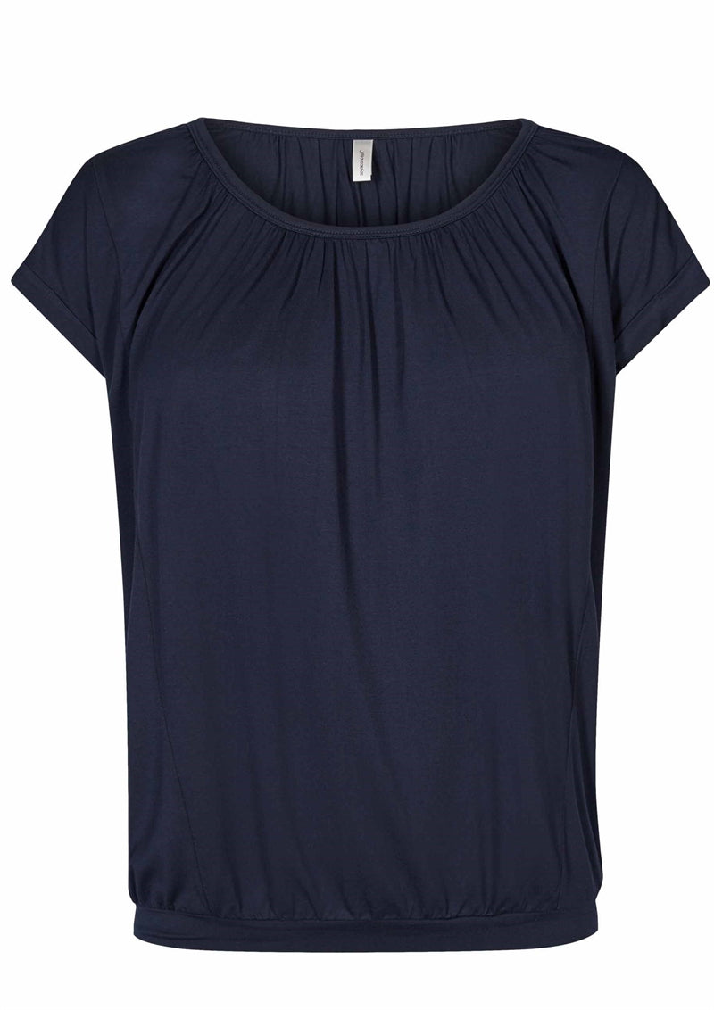 Marica T-shirt Dam Mörkblå - Soyaconcept