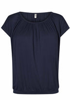 Marica T-shirt Dam Mörkblå - Soyaconcept
