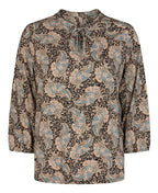 Marica Topp 3/4 Dam Ocean Blue Combi - Soyaconcept