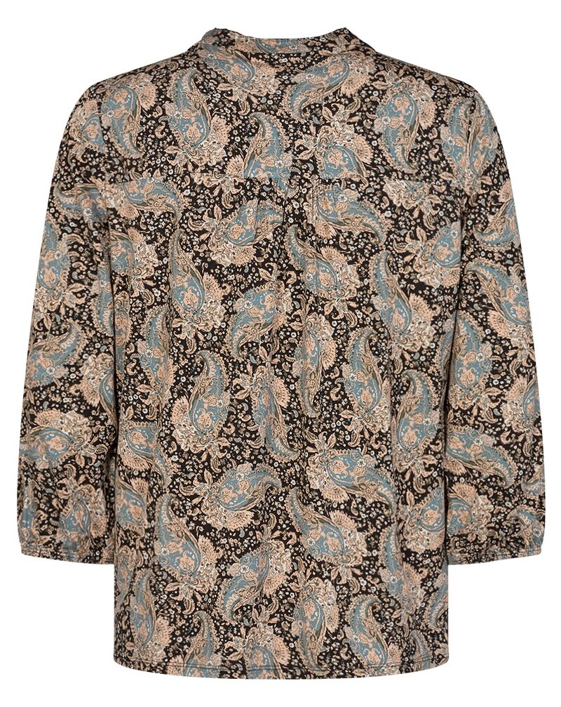 Marica Topp 3/4 Dam Ocean Blue Combi - Soyaconcept