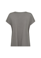 Marica V-ringad T-shirt Dam Misty Soyaconcept