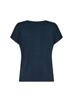 Marica V-ringad T-shirt Dam Navy Soyaconcept