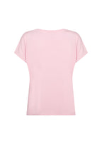 Marica V-ringad T-shirt Dam Rose Soyaconcept