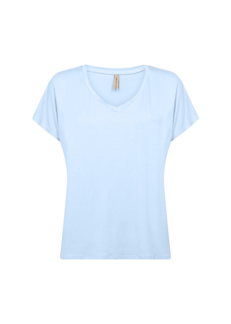 Marica V-ringad T-shirt Dam Windsurfer Soyaconcept