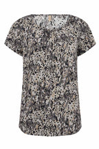 Minea1 Blus Dam Black Combi Soyaconcept