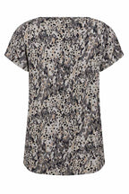 Minea1 Blus Dam Black Combi Soyaconcept