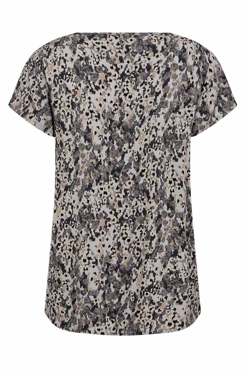 Minea1 Blus Dam Black Combi Soyaconcept