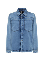 Nadira 15 Shirt Women Medium Blue Soyaconcept