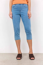 Nadira 2-B Capri Dam Light Blue Denim Soyaconcept