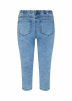 Nadira 2-B Capri Dam Light Blue Denim Soyaconcept