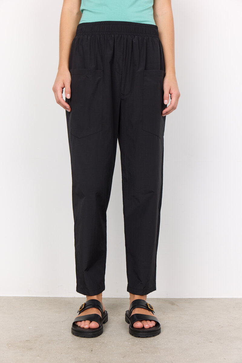 Netti 74 Ankle Pants Women Black Soyaconcept