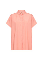 Netti 94 Short Sleeve Shirt Women Peach Pink Soyaconcept