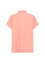 Netti 94 Short Sleeve Shirt Women Peach Pink Soyaconcept