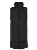 Nina Väst Parkas Dam Black Soyaconcept