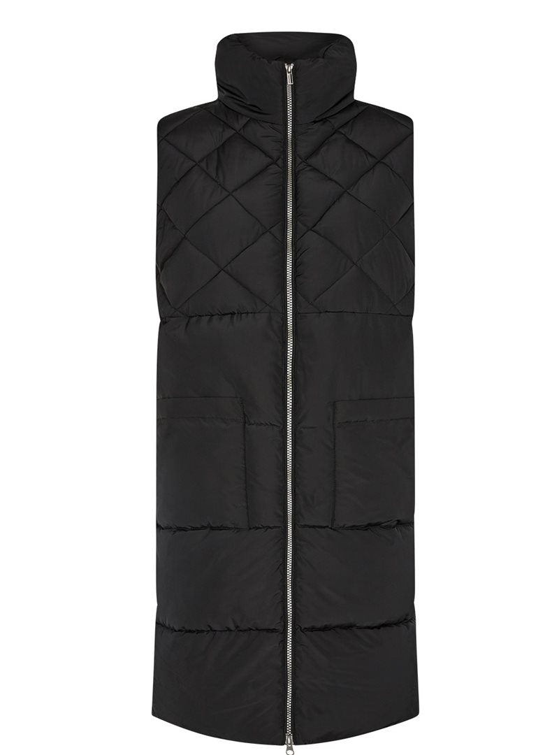 Nina Väst Parkas Dam Black Soyaconcept
