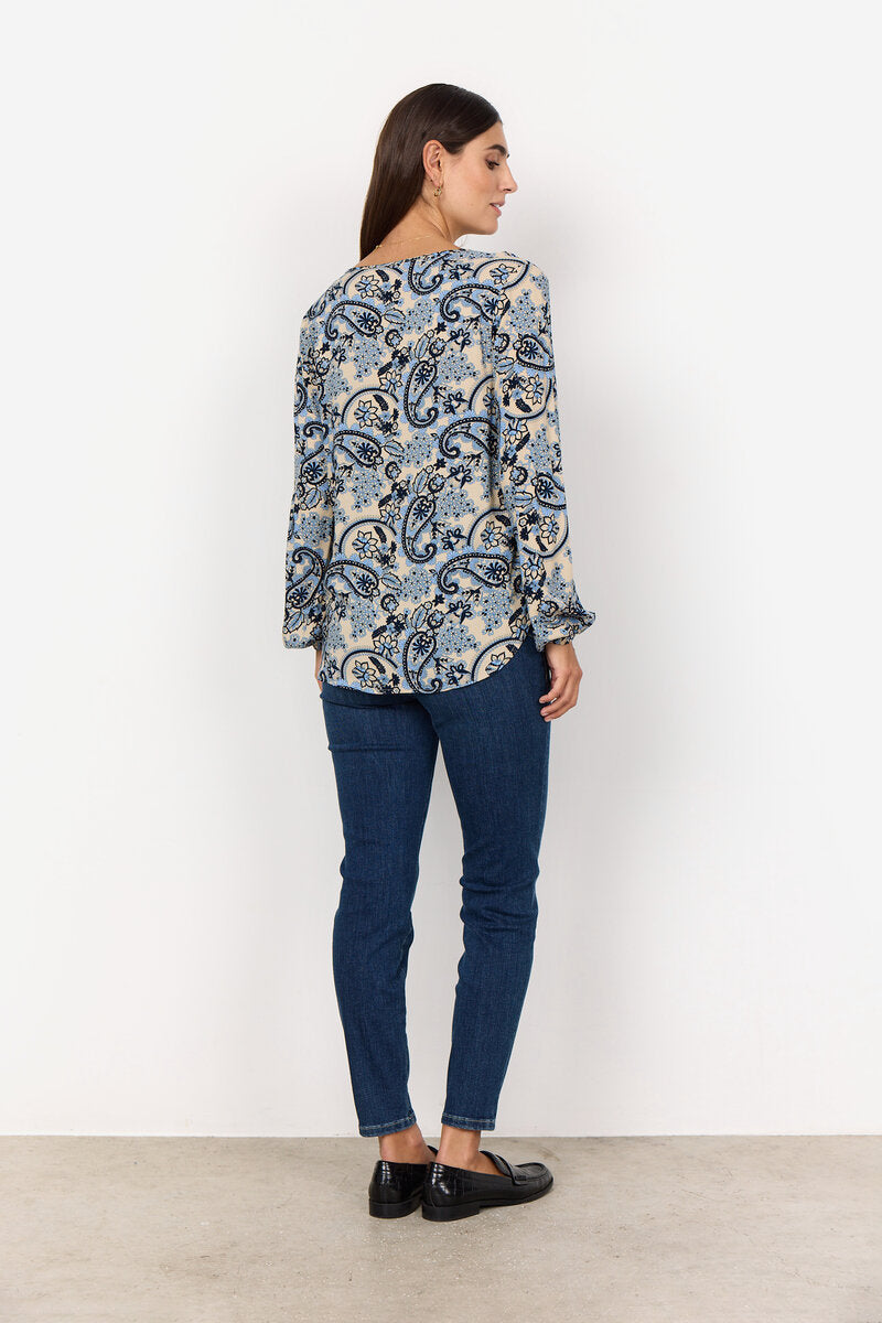 Oceana 1 Blus Dam Air Blue Combi Soyaconcept