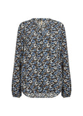 Olin 1 Blouse Women Air Blue Combi Soyaconcept