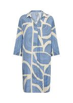 Olivera 2 Tunic Women Air Blue Combi Soyaconcept