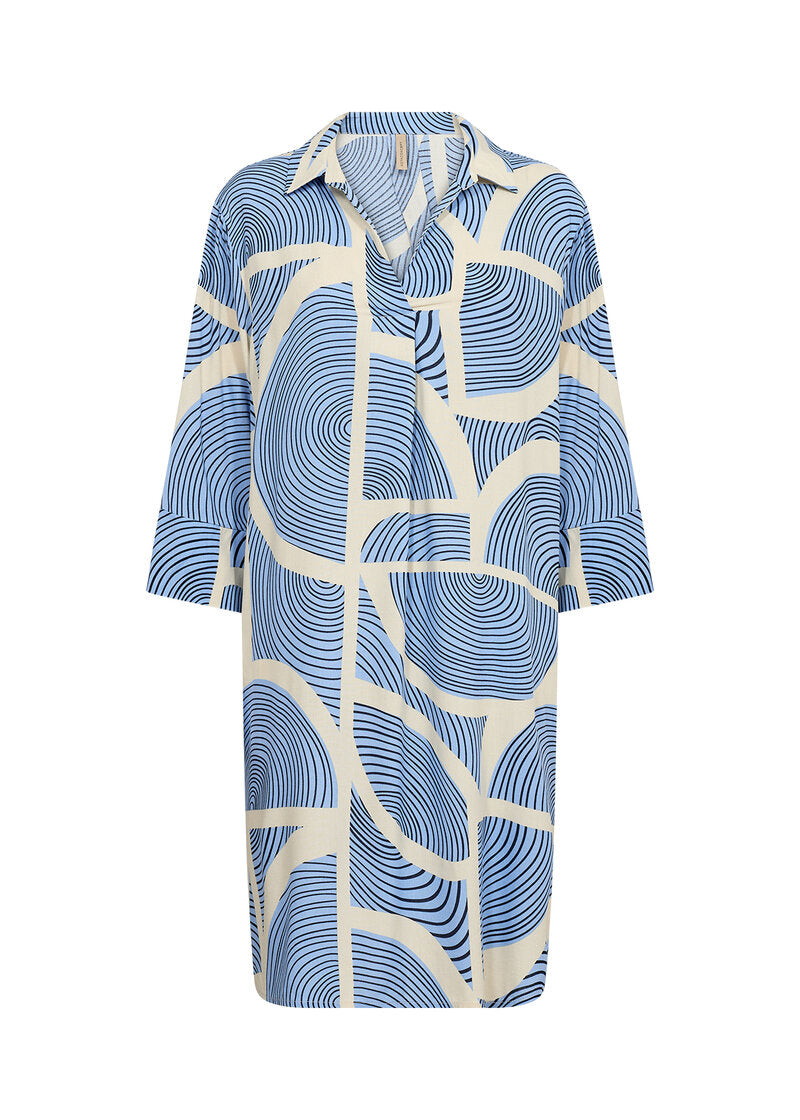 Olivera 2 Tunic Women Air Blue Combi Soyaconcept