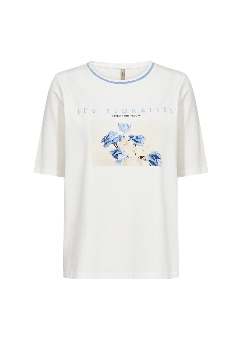 Orlain 1 T-shirt Women Air Blue Soyaconcept