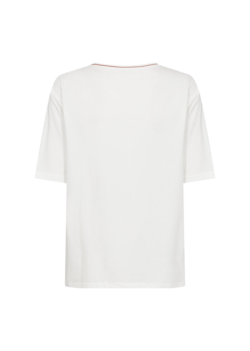 Orlain 1 T-shirt Dam Offwhite Soyaconcept