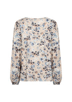 Pammi 1 Blouse Women Air Blue Combi Soyaconcept