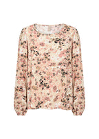 Pammi 1 Blouse Women Peach Pink Combi Soyaconcept