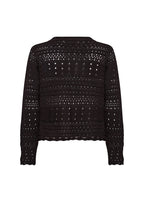 Perry 6 Stickad Cardigan Dam Black Soyaconcept