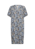 Pianna 4 Dress Women Air Blue Combi Soyaconcept
