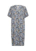 Pianna 4 Dress Women Air Blue Combi Soyaconcept